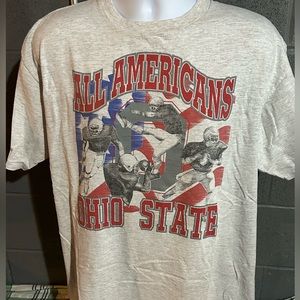 Vintage 1990s Ohio State All Americans T-Shirt NCAA Size XL Extra Large PowerPro